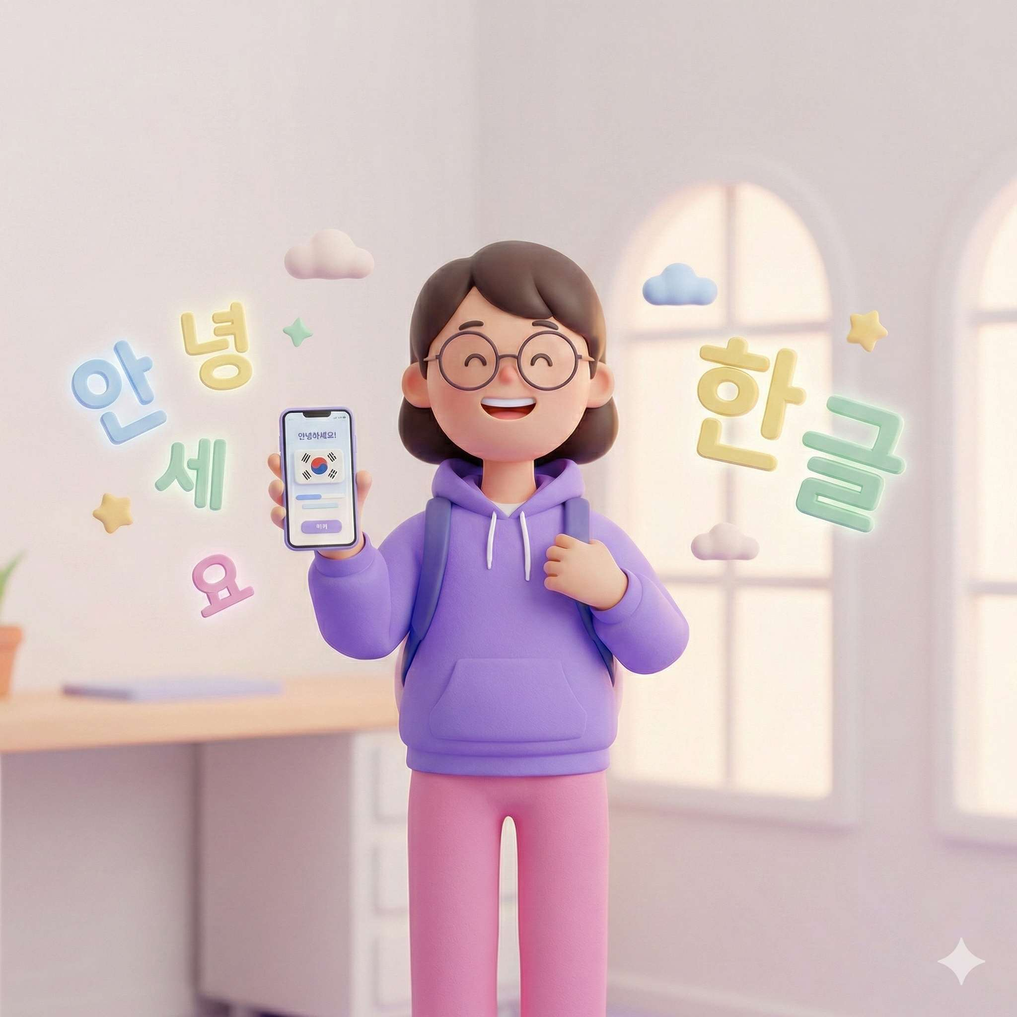 Belajar Bahasa Korea Interaktif